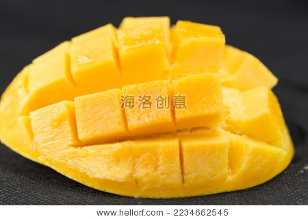 芒果片切成的方块 - 食品及饮料 - 站酷海洛创意