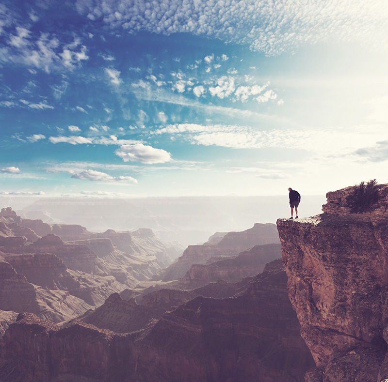 Hike in Grand Canyon by Galyna Andrushko