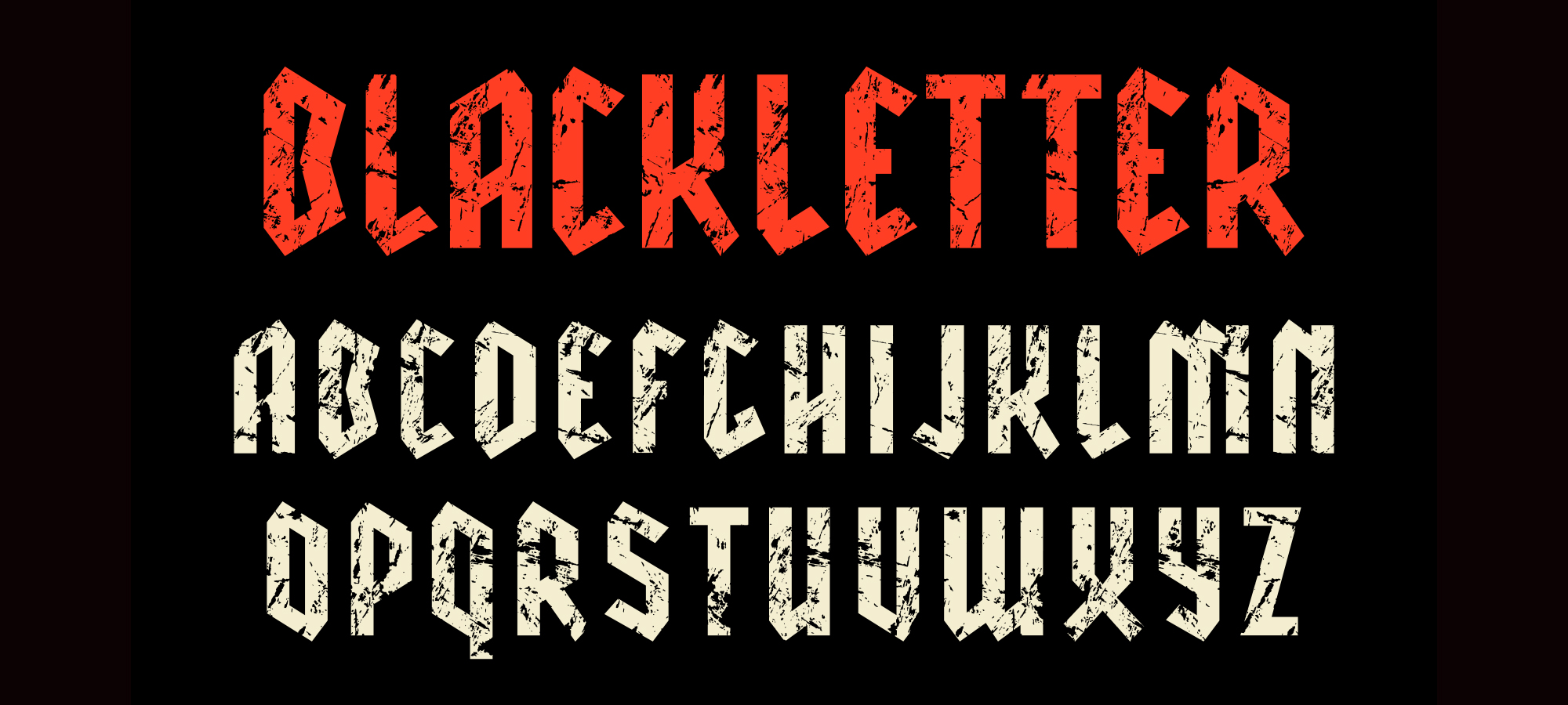 哥特式英文字体