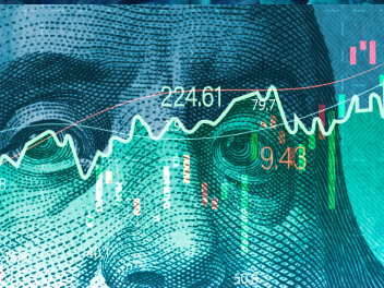 股票趋势图片素材