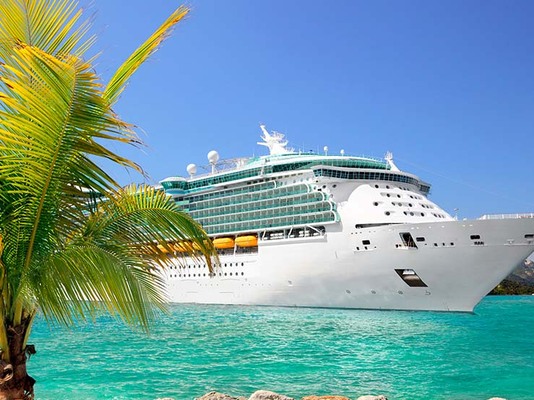 海上邮轮图片素材