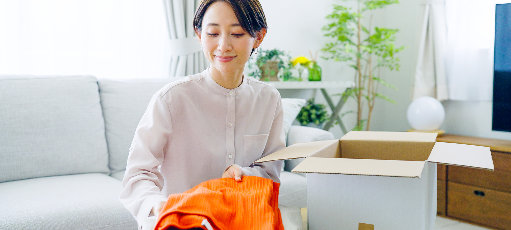 整理衣服