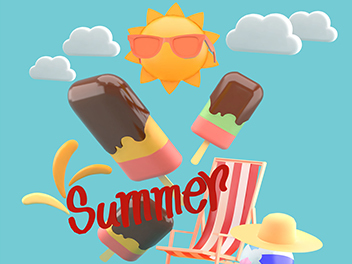 3D场景渲染图片素材