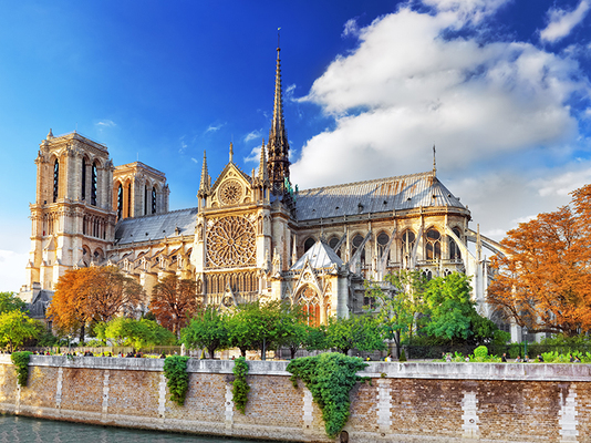 巴黎圣母院图片素材