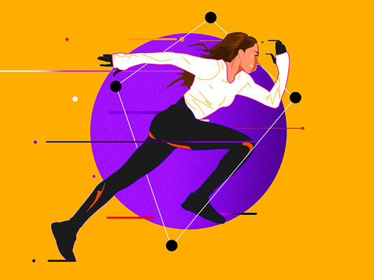 健身插画合集图片素材