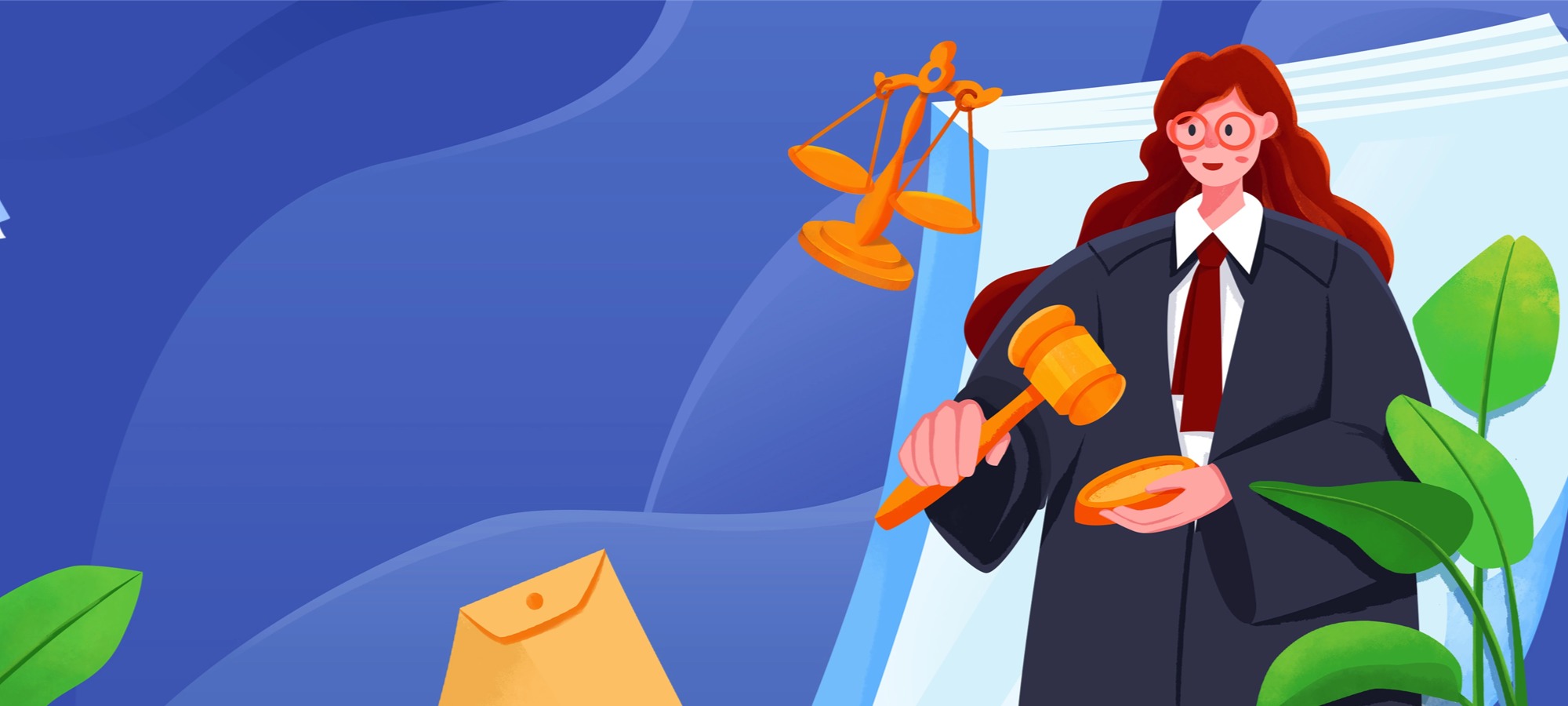 世界法律日-插画