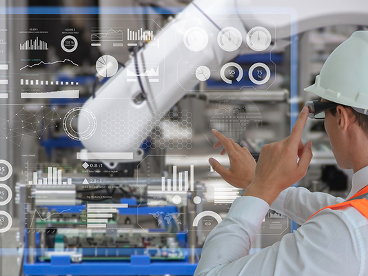 智能工厂概念图片素材