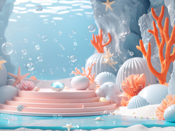 AIGC-热门电商展台图片素材