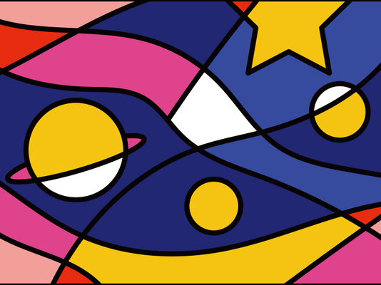 现代艺术-装饰画图片素材