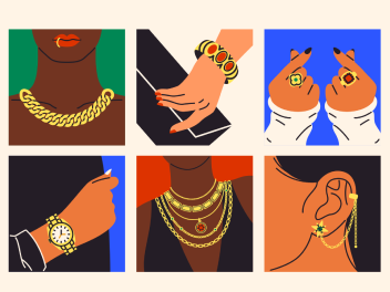 项链图案图片素材